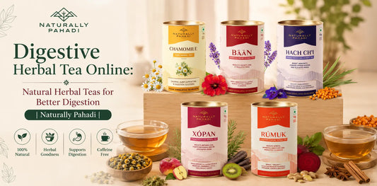 Digestive Herbal Tea Online: Natural Herbal Teas for Better Digestion | Naturally Pahadi
