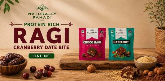 Protein Rich Ragi Cranberry Date Bite Online: The Perfect Healthy Snack