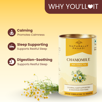 Chamomile Herbal Tea - Sleep Supporting Tea (50g)