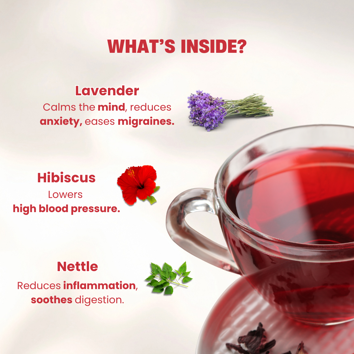 Baan Herbal Tea - Anxiety and Migraine Relief Tea (50g)