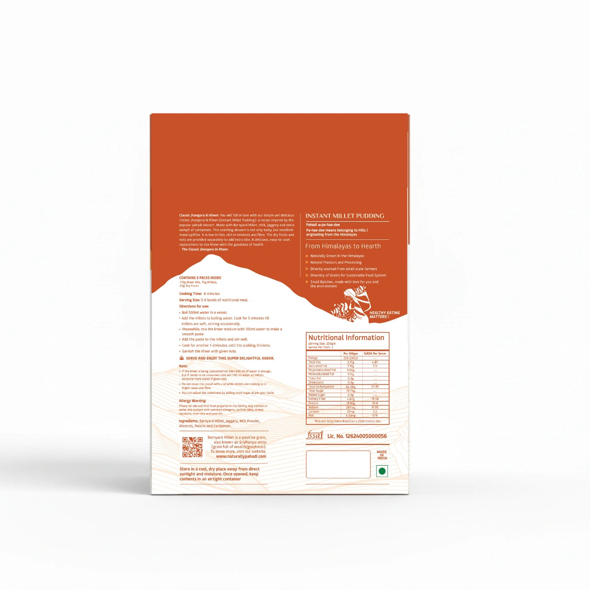 Instant Barnyard Millet Kheer Mix (200g)