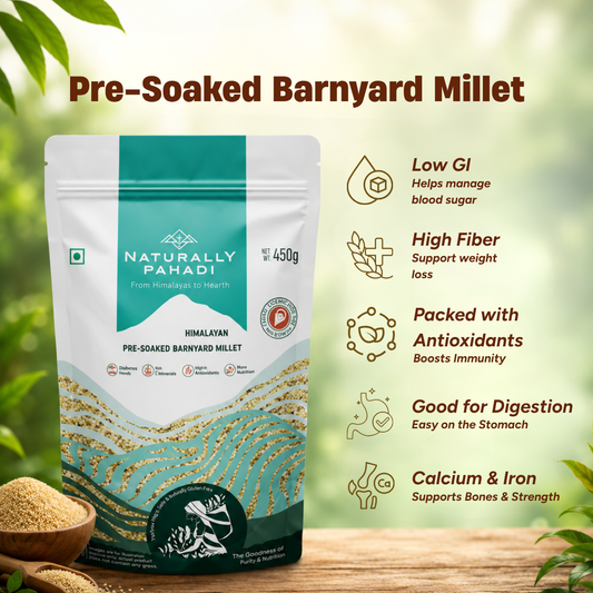 Himalayan Pre Soaked Barnyard Millet (450g)