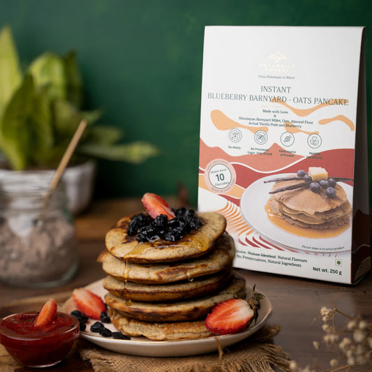 Instant Blueberry Barnyard Millet Pancake (250g)