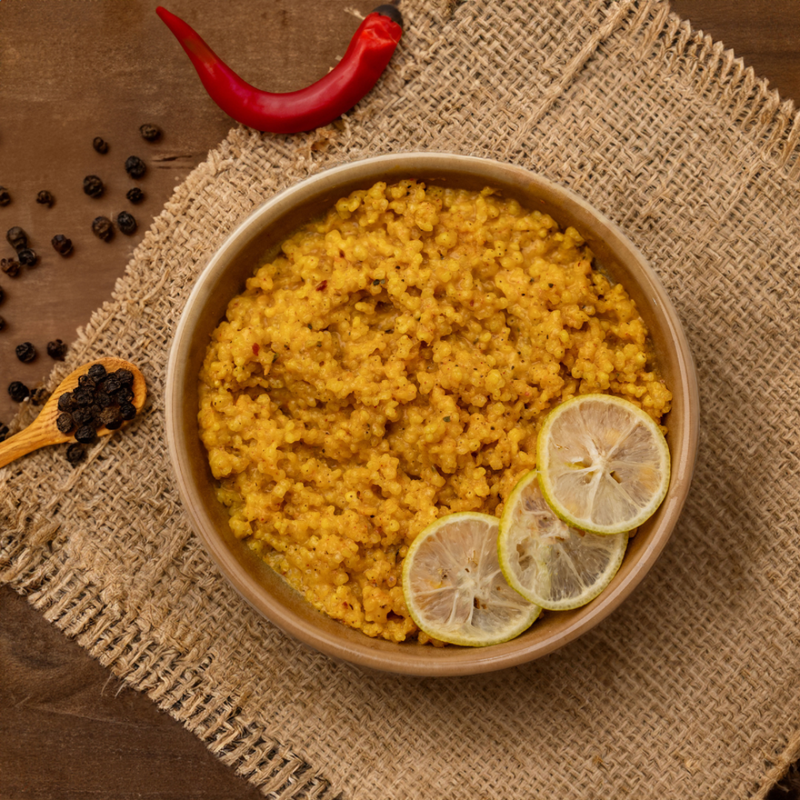 Instant Barnyard Curd Millet Porridge Mix- Peri Peri (80g)