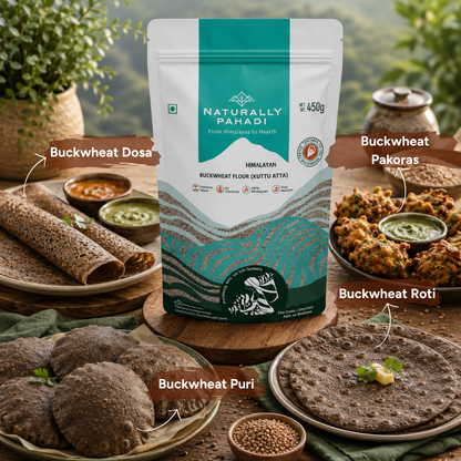 Himalayan Buckwheat Flour/ Kuttu Ka Atta (450g)