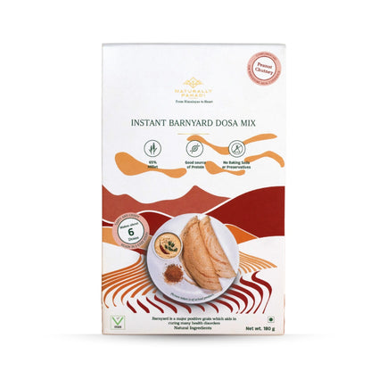 Instant Barnyard Millet Dosa with Podi and Peanut Chutney (310g)