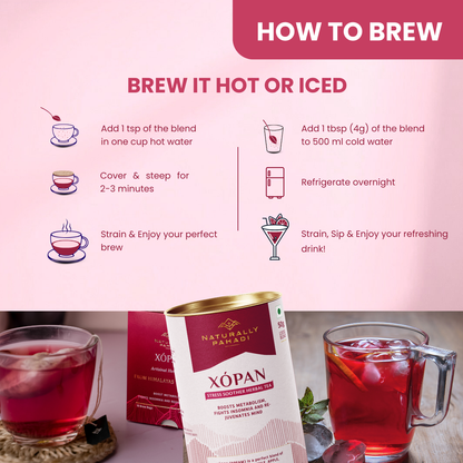 Xopan Herbal Tea - Calms Mind Helps Sleep Naturally - (50g)