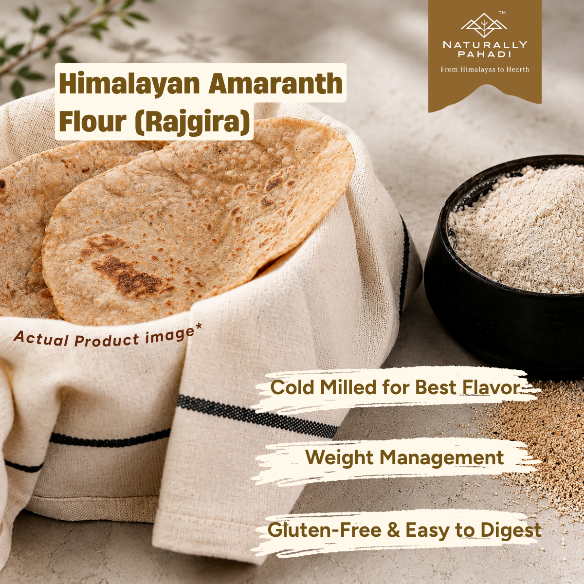 Himalayan Amaranth Flour/ Rajgira Atta (950g)