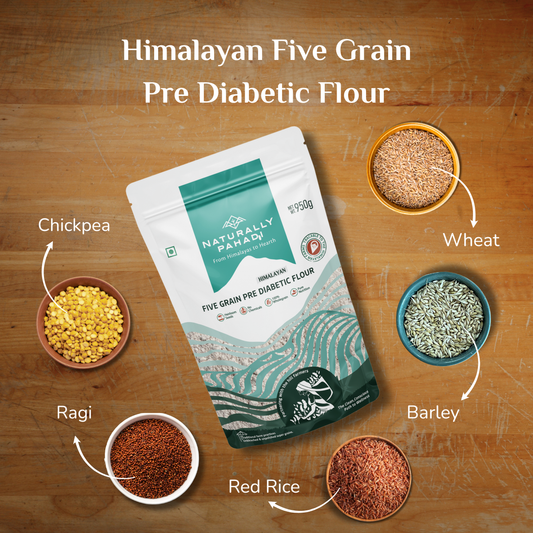 Himalayan  Five Grain Pre Diabetic Flour (950g)