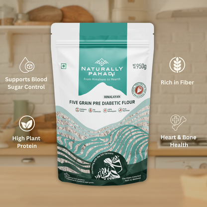 Himalayan  Five Grain Pre Diabetic Flour (950g)