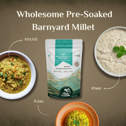 Himalayan Pre Soaked Barnyard Millet (450g)