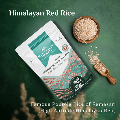 Himalayan Red Rice (Purola Laal Chawal- 950g)