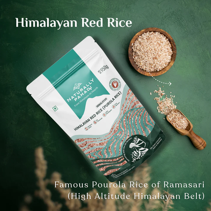 Himalayan Red Rice (Purola Laal Chawal- 950g)