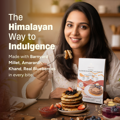Instant Blueberry Barnyard Millet Pancake (250g)