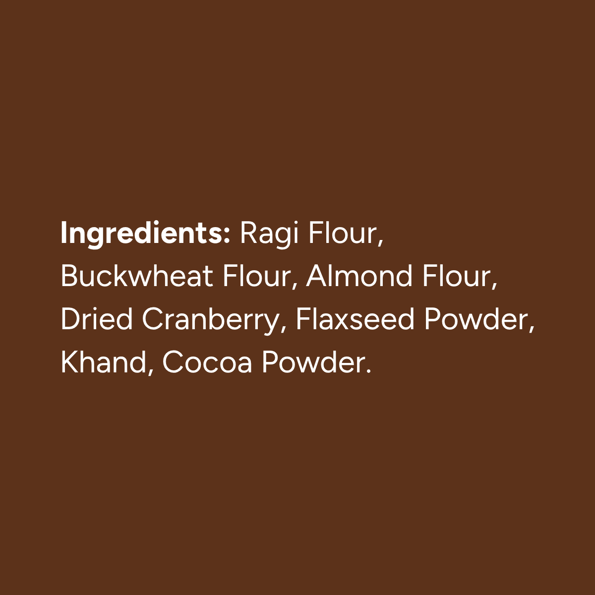 Instant Choco Cranberry Ragi Millet Pancake (250g)
