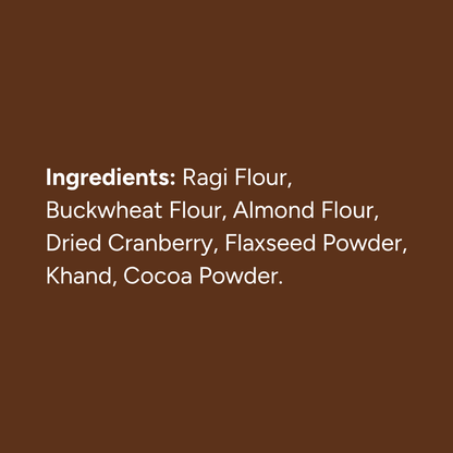 Instant Choco Cranberry Ragi Millet Pancake (250g)