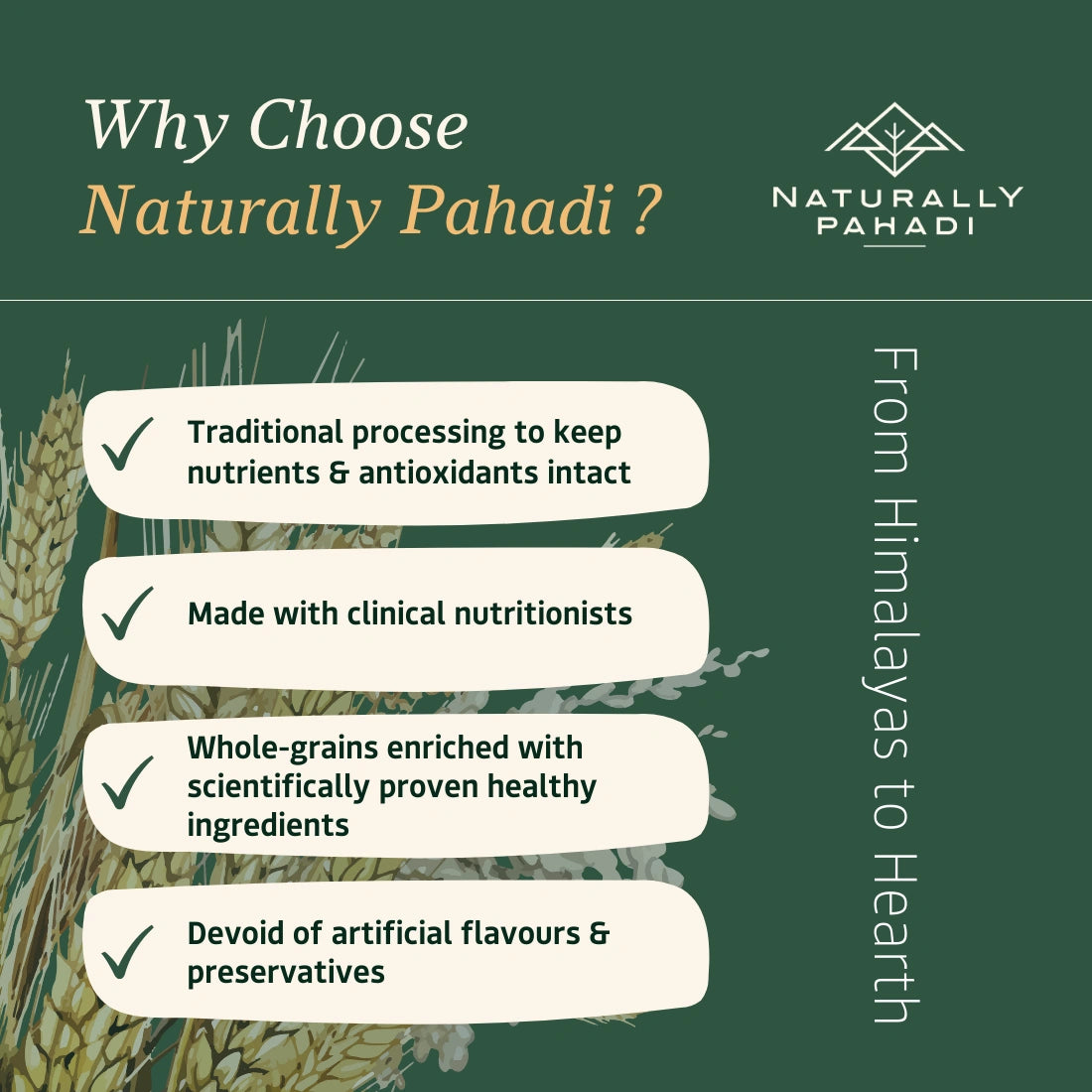 Naturally Pahadi Buckwheat Flour traditionally processed to preserve nutrition and flavor