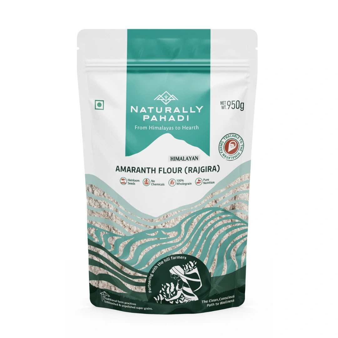 Premium Himalayan Amaranth Flour (Rajgira Atta) gluten-free flour for healthy cooking
