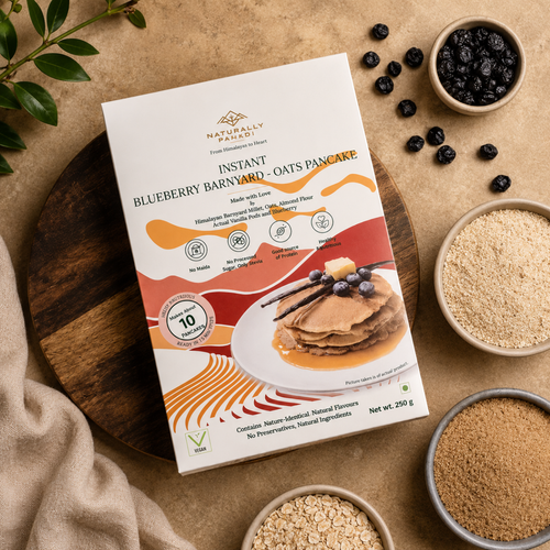 Instant Blueberry Barnyard Millet Pancake (250g)